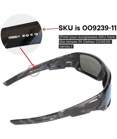 Sport Replacement Lenses Crankshaft Sunglasses - Multiple Options Available - CD126PDCIXT $20.33