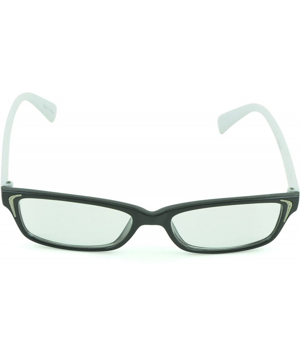 Sport Stylish and Comfortable Women's Reading Glasses - Assorted Colors - Black - CP12D3R4YHD $8.76