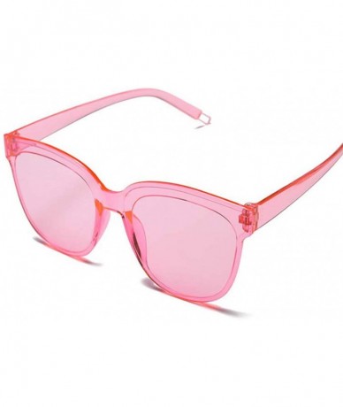 Cat Eye Sexy Cat Eye Sunglasses Women Brand Designer Mirror Pink Black Triangle Sun Glasses Female Shades Ladies UV400 - C219...