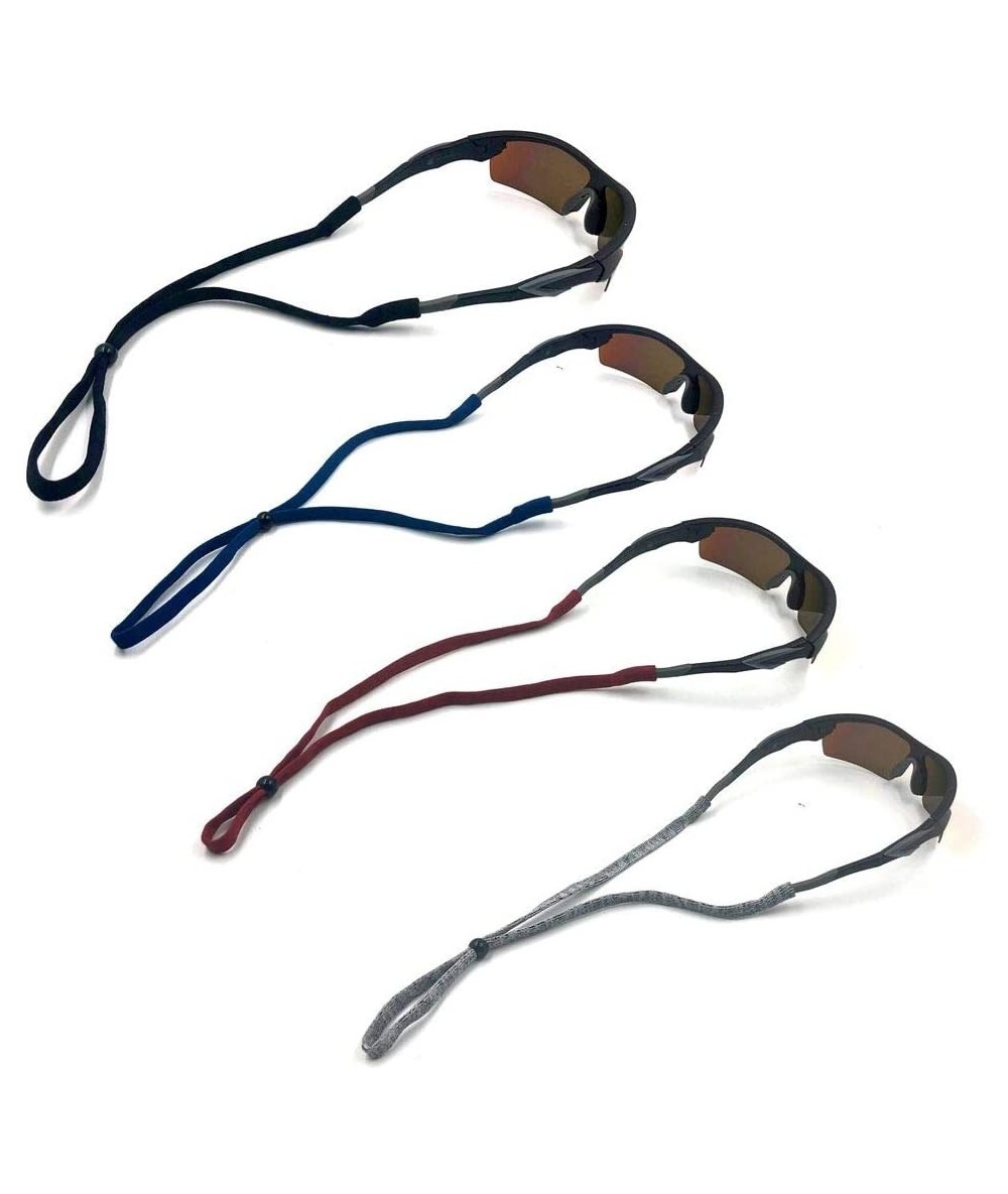 Sport Sunglasses strap sports safety(4 pieces) adjustable sunglasses retainer for men and women - CG18Y2EZ2T5 $6.60