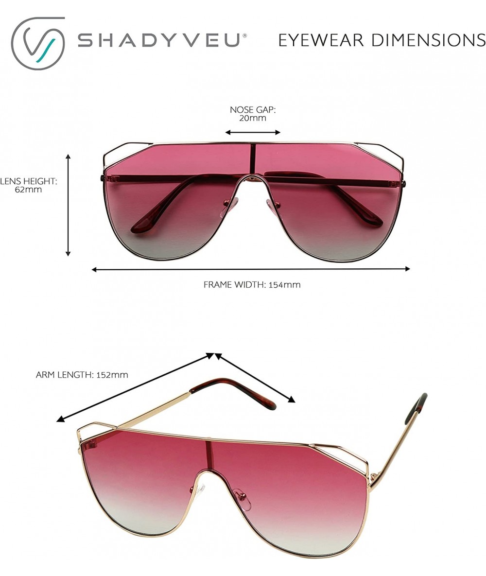 Women Stylish Double Shade Sunglasses