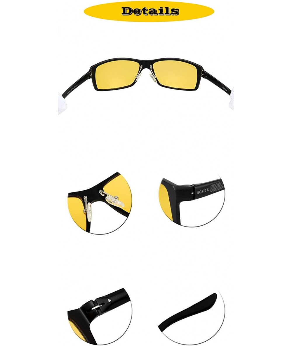 Night Driving Glasses Anti Glare Polarized HD Night Vision Safe