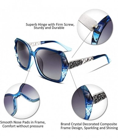 Sport Sunglasses Ultraviolet Fashionable Frame blue_58 millimeters - CW198KR40AZ $27.08