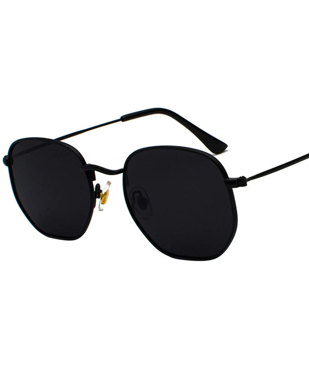 Metal Frame Pilot Mirror Sunglasses