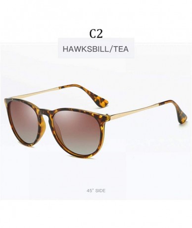 Aviator Fashion Women Brand Fashion Polarized Sunglasses Driving Leopard Ladies 4171 C3 - 4171 C1 - C918YZTTX32 $11.51