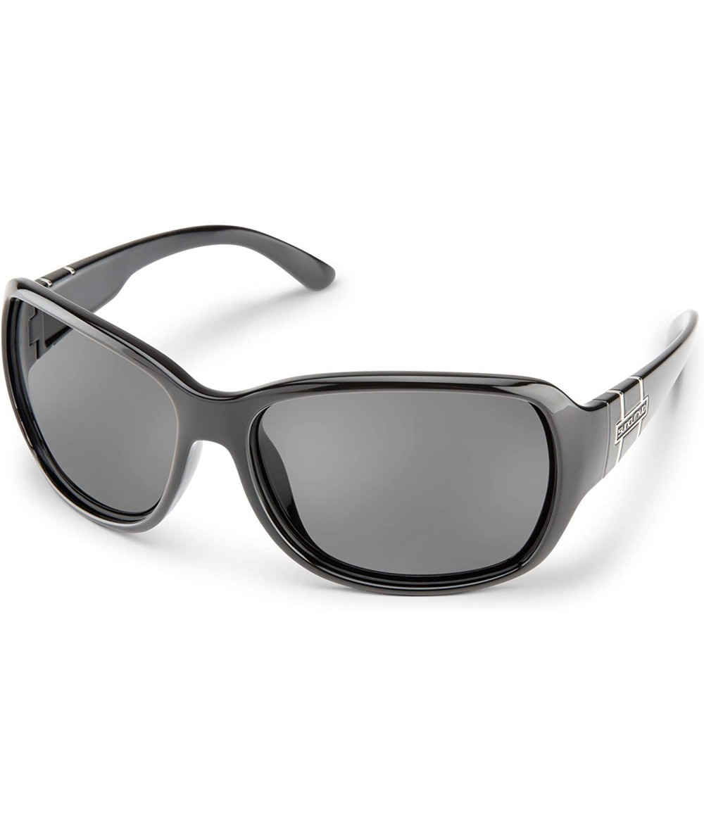 Sport Optics Limelight Sunglasses - Black / Polarized Gray Green - C018NUK2T4D $40.50