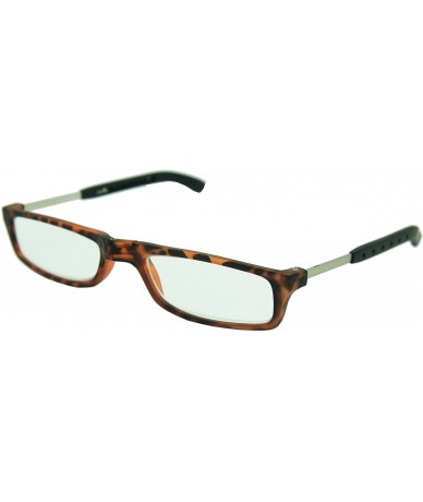 Rectangular Pocket FOLDING Reading Glasses R9299PZ - Tortoise - CH12FA0EGB9 $19.43