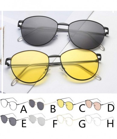 Rimless Polarized Sunglasses Vintage Protection - C - CZ19752K35E $11.16