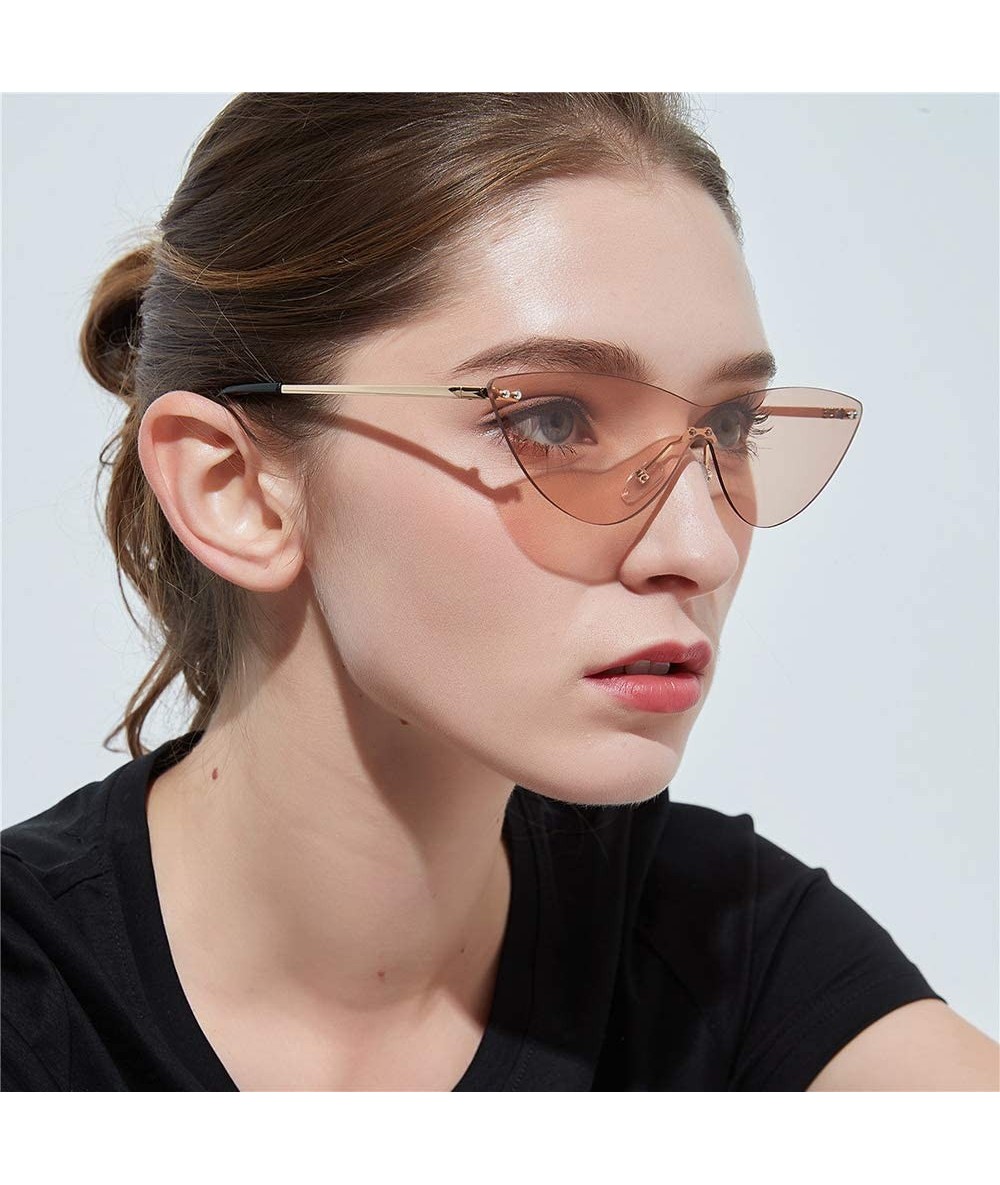 Top Titanium Rimless Clear Lens Sunglasses For Unisex-Unique and Class –  UNIQUE & CLASSY