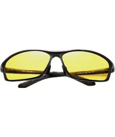 Goggle Driving Glasses Polarized Sunglasses - Black Frame79 - C318C50GQ8S $17.82