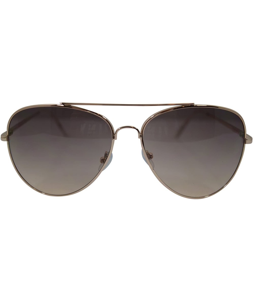 Aviator Classic Metal Women's Military Aviator Sunglasses UV 400 Protection - A2 - CH12EKO7EN9 $13.51