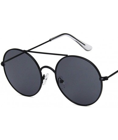 Round Sunglasses 2019 New Fashion Metal Round Colorful UV400 Travel Shopping Get 5 - 2 - CI18YZW9QHX $7.31