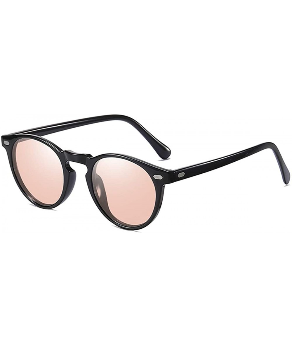 Sport Photochromic Polarized Sunglasses Men Women Anti Glare Driving Eyewear Glasses - Pink - C018YSWZYE2 $19.42