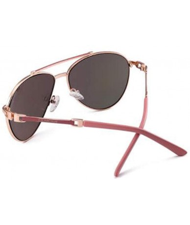 Aviator Women's PC material frame sunglasses - go out to take a stylish sunglasses - B - CE18RX3AKUY $47.31