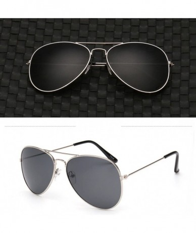 Round Women Men Sunglasses Retro Glasses Unisex Holiday Casual Fashion Vintage Oversize Metal Frame Gradient Eyewear - CV196N...