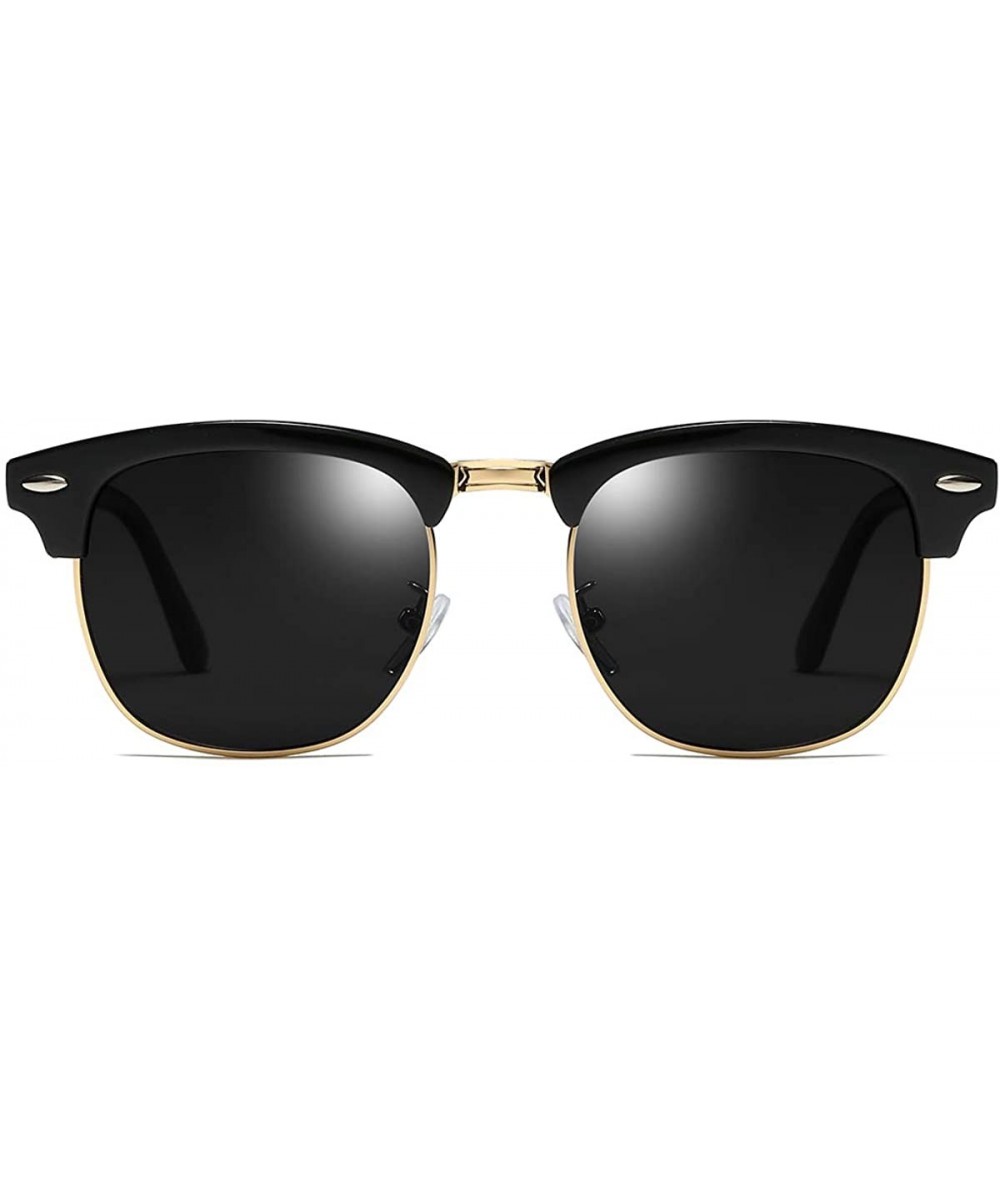 Unisex HD TAC Polarized Aluminum Sunglasses Vintage Sun Glasses UV400  Protection For Men/Women - B - CQ198O2HS44