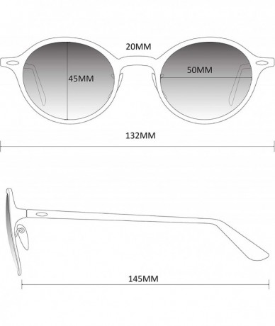 Rimless Geometric Round Gold Frame Retro Sunglasses - Gold Frame / Mirror Pink Lens - C018DSRUMOZ $12.98