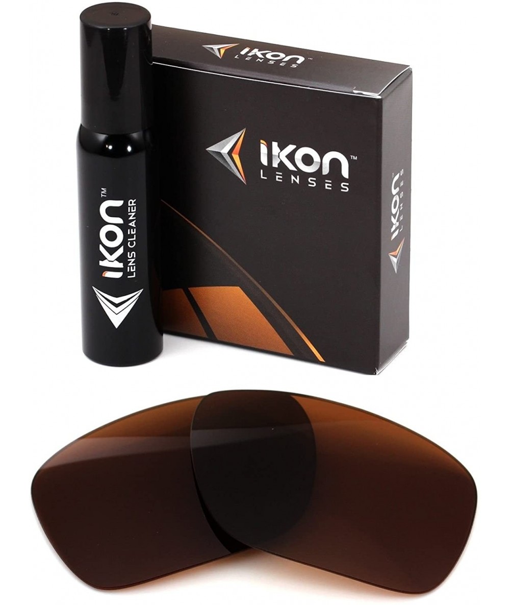 Sport Polarized Iridium Replacement Lenses Dispatch 1 Sunglasses - Multiple Options - Brown/Bronze - CK120X6QJMZ $24.95