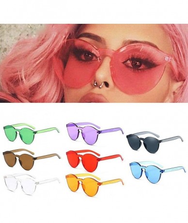 Round Sunglasses for Women Vintage Round Polarized - Fashion UV Protection Sunglasses for Party - Ha_white - C019522EI7O $15.49