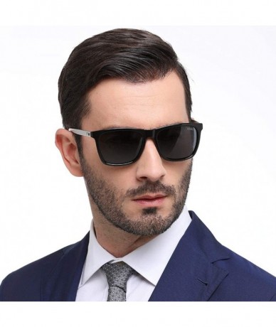 Round Polarized Sunglasses Teardrop Men's Sunglasses Classic Design UV Cut Cross & Glasses Case Sunglasses MDYHJDHHX - CU18X6...