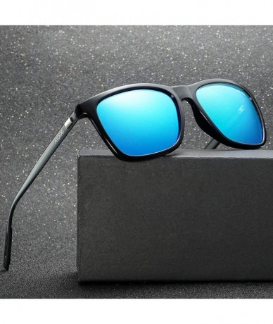 Round Polarized Sunglasses Teardrop Men's Sunglasses Classic Design UV Cut Cross & Glasses Case Sunglasses MDYHJDHHX - CU18X6...