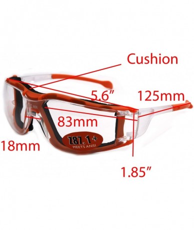 Sport Medical Safety Glasses Surgical Liquid Splash Shield Cushion Meets ANSI Z87.1 - CR12GFSB9TD $17.64