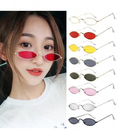 Square Unisex Fashion Cat Eye Sunglasses Sexy Retro Sunglasses Women Sports Sunglasses UV Glasses Sunglasses - B - CI190E9098...