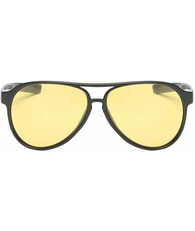 Aviator flexible polarizados anteojos Amarillo - C6188WNM5US $11.69