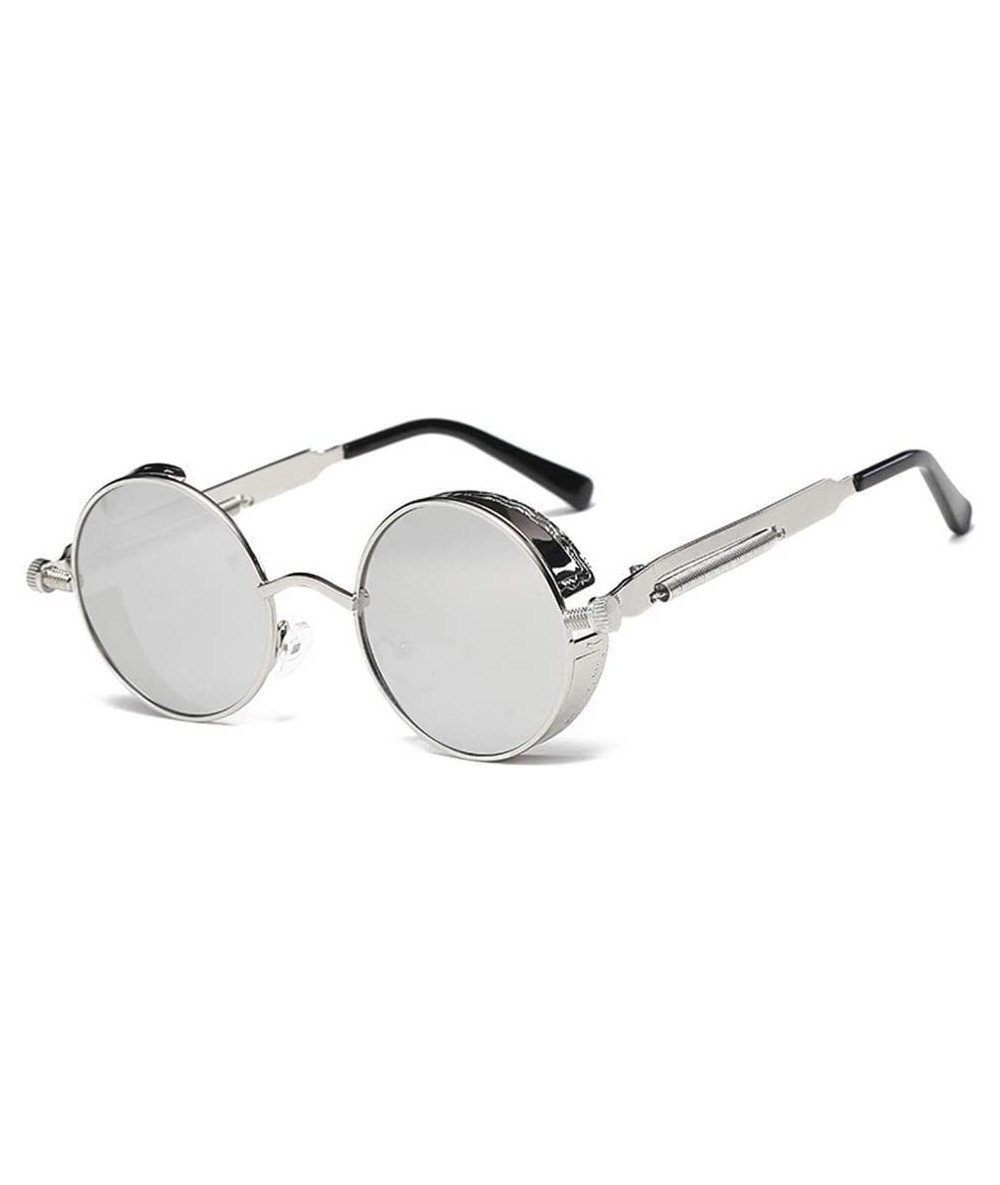 zml14 Retro Round Metal Sunglasses Steampunk Men Women Brand Designer -  HESHEONLINE | Мужские солнцезащитные очки, Солнцезащитные очки, Очки