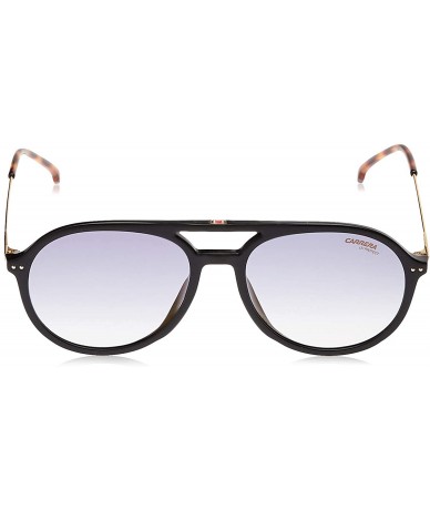 Aviator unisex-adult Ca2004t/S Pilot Sunglasses - Black/Blue - CW18CS5UIMN $47.80