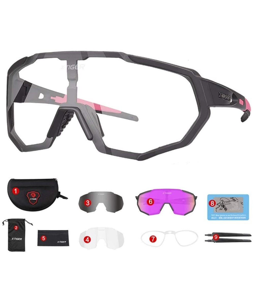 Sport Photochromic Polarized Cycling Sunglasses - 6 - CX18AWZXA87 $38.28