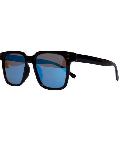 Square p534 Classic Square Polarized- for Mens 100% UV PROTECTION - Blackmatte-black - CK192TGAWYE $28.06