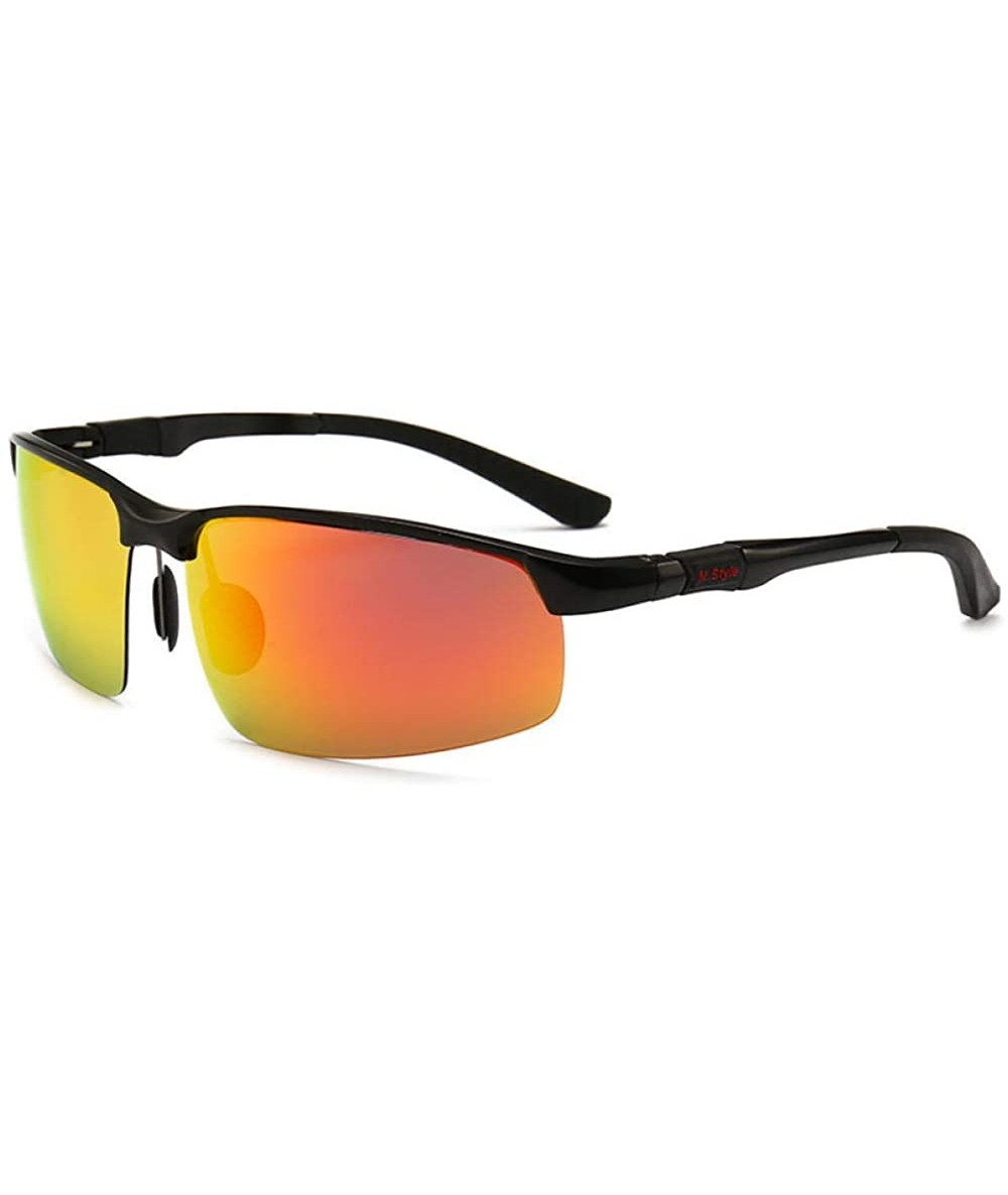 Glasses driving sunglasses aluminum magnesium polarized sunglasses