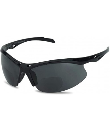 Wrap Sunglass Stop Half frame Sunglasses Strength - CS12KRXGU73 $7.74