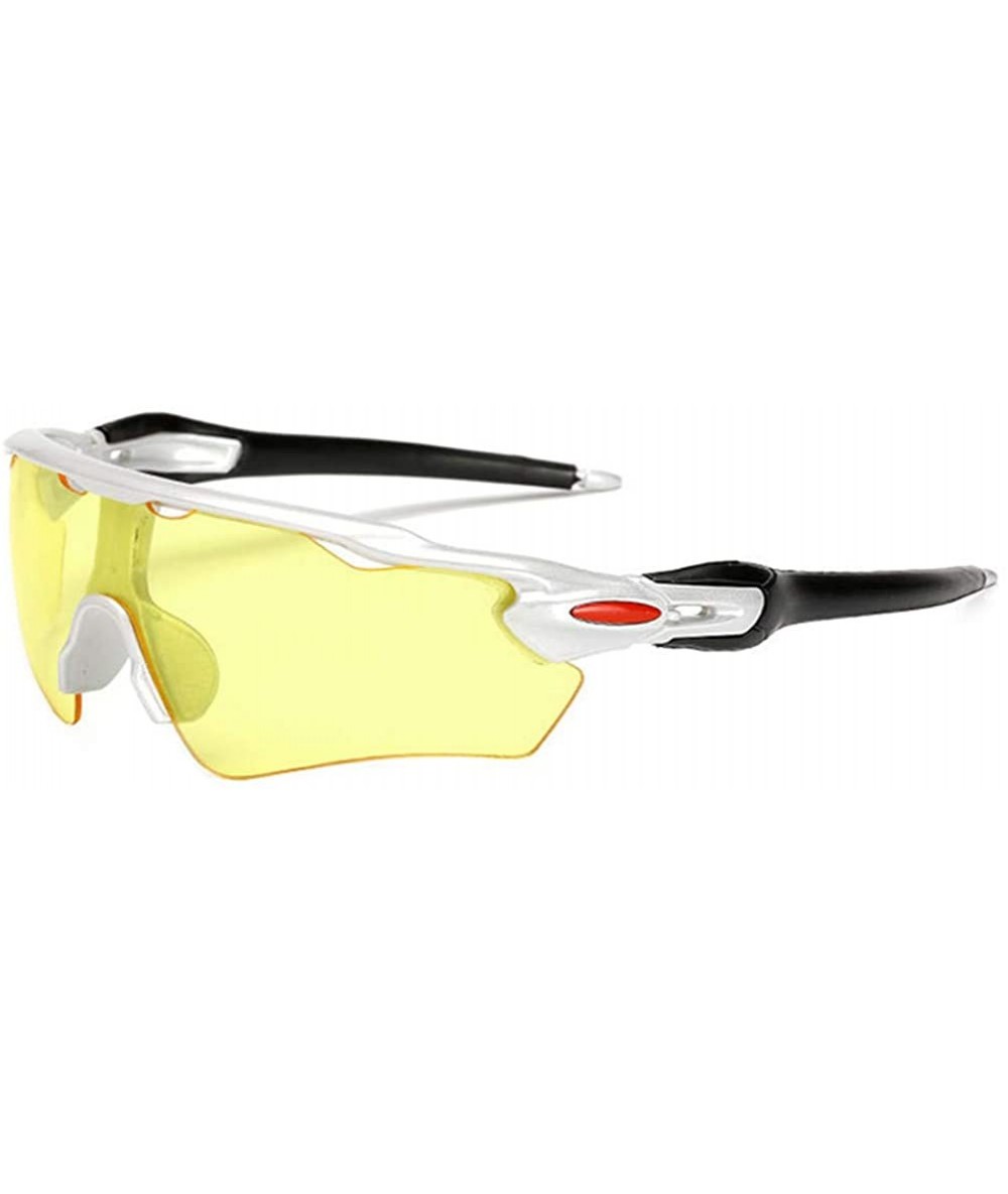 Sport Sports Sunglasses for Men Women UV400 Cycling Running Driving Outdoor Glasses - R4 - CT18HYQC360 $12.52