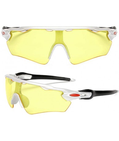 Sport Sports Sunglasses for Men Women UV400 Cycling Running Driving Outdoor Glasses - R4 - CT18HYQC360 $12.52