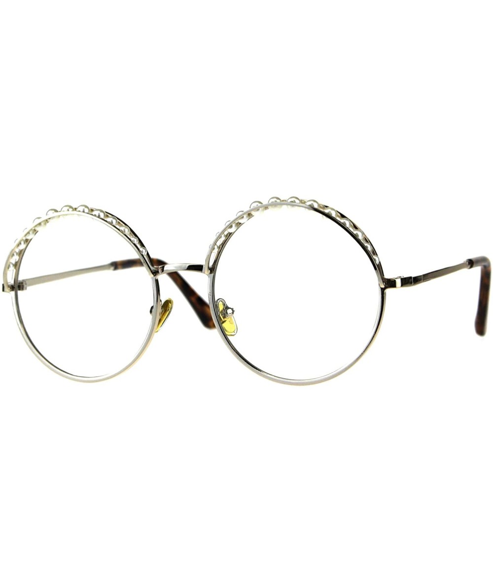 John Lennon Vintage Round Retro Large Metal Frame Clear Lens Eye Glasses Black Ck11ltt62d7 