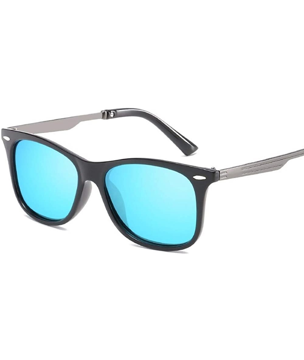 Aviator Retro Polarized Sunglasses for Men and Women Driving Sunglasses - E - CW18QD3NDOR $31.87