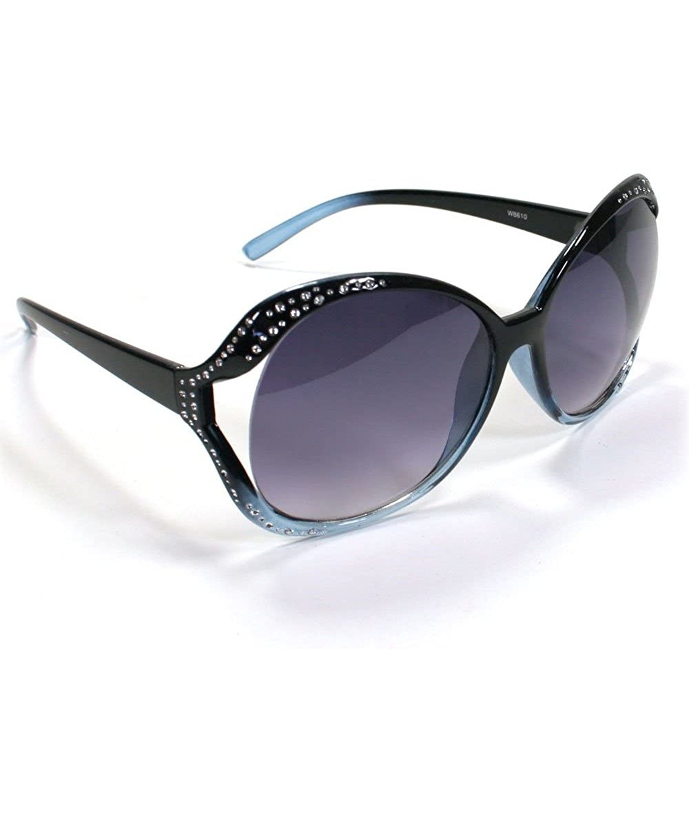 Butterfly Womens Butterfly Sunglasses 8610 - Blue - CK11ESLH5RF $10.95