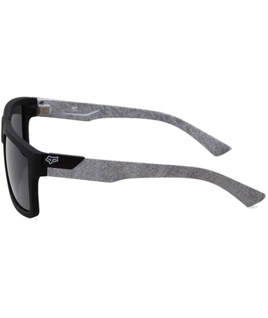 Oval Wayfarer Sunglasses Classic 80's Vintage Colorful Art Arm Lens 50mm - White/Grey - C312FU83X8J $12.68