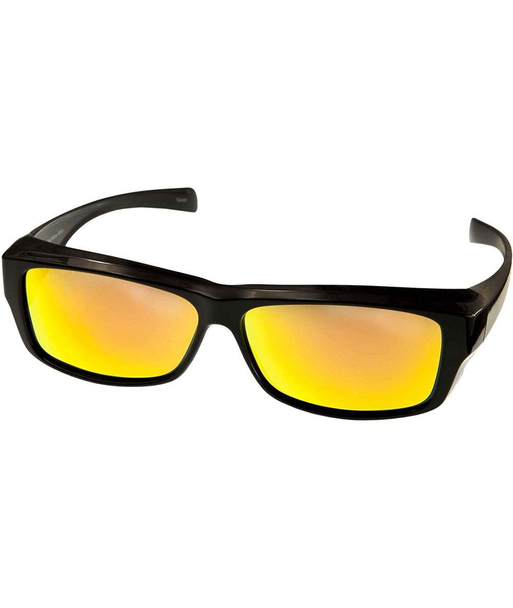 Rectangular Polarized Lens with Case - Size Small - Black Frame - CJ18HXZT3OK $13.83