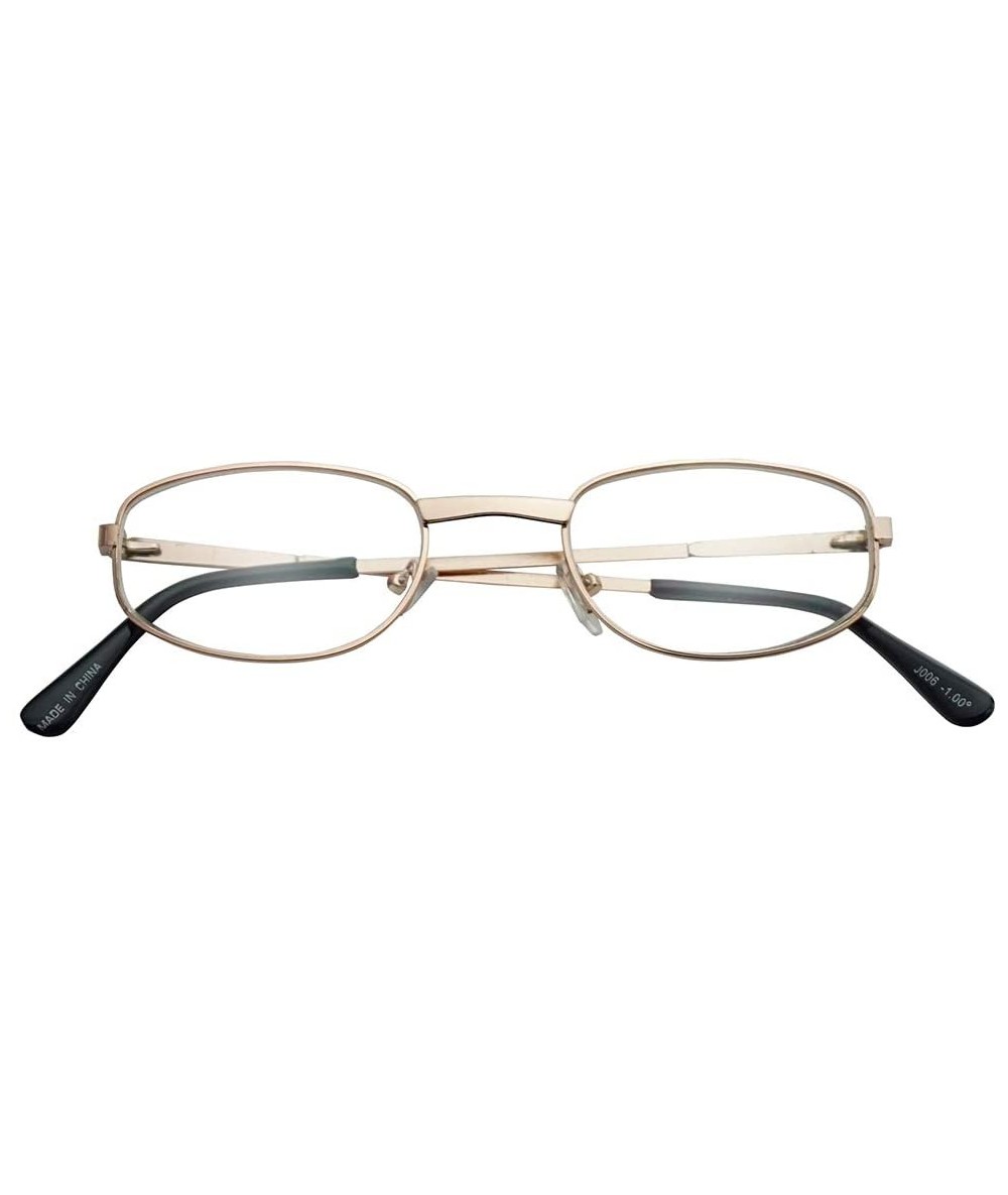Classic Nearsighted Distance Negative Strengths - Gold Frame - CG18R9UXITA