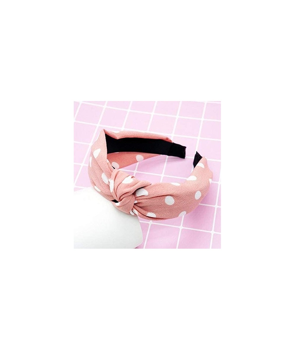 Oversized Headband Elastic Hairband Accessories - BDFG4 - CB19839R3U0 $19.62