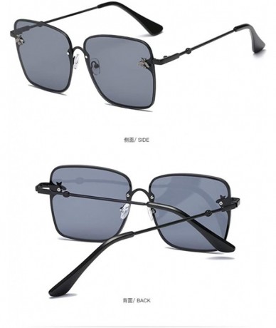 Sport New Square Sunglasses New Frameless Metal Sunglasses Box Sunglasses - CE18SL80ORK $31.11