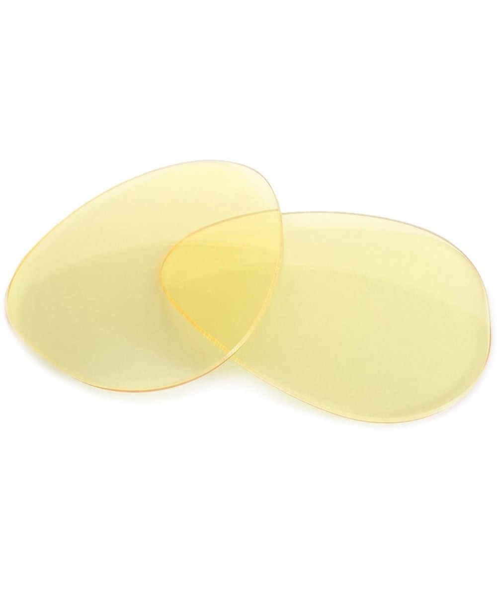 Aviator Non-Polarized Replacement Lenses for Serengeti Large Aviator - Night Vision / Gaming Yellow Tint - CD11UF2V2SJ $16.29