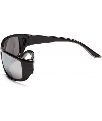 Rectangular Sports Bifocal Sunglasses TR90 Frame Reading Sunglasses - Silver-mirror - CN18NC337MI $12.57