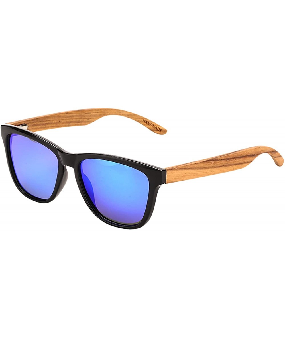 Sport Polarized Sunglasses Classic Design Protection - Blue - CL18RDKQA6R $15.42