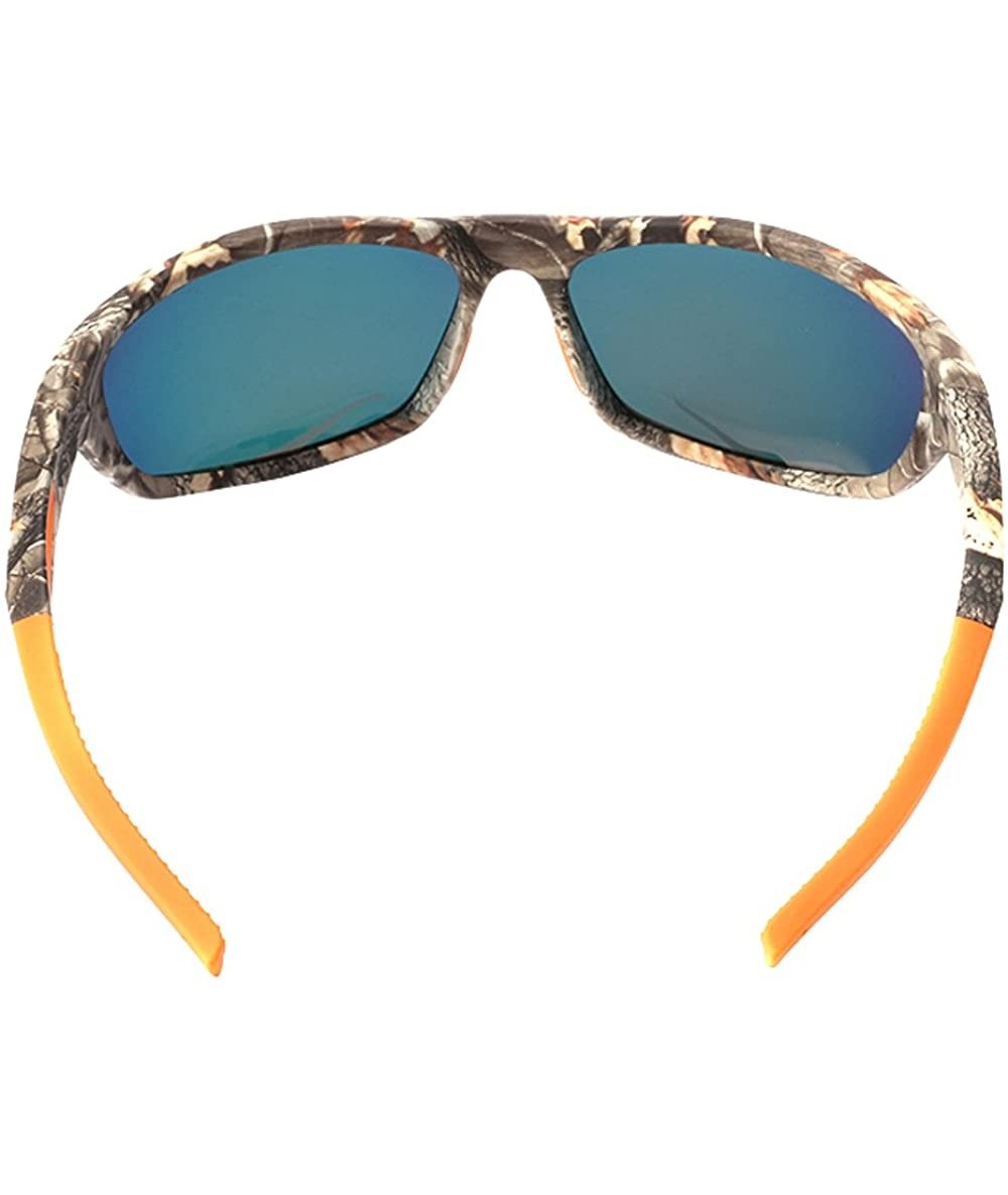 Polarized Outdoor Sports Sunglasses Tr90 Camo Frame for Men Women