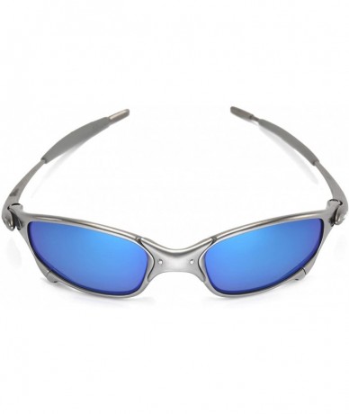 Sport Replacement Lenses Juliet Sunglasses - 14 Options Available - Ice Blue Coated - Polarized - C51170R7D35 $14.09