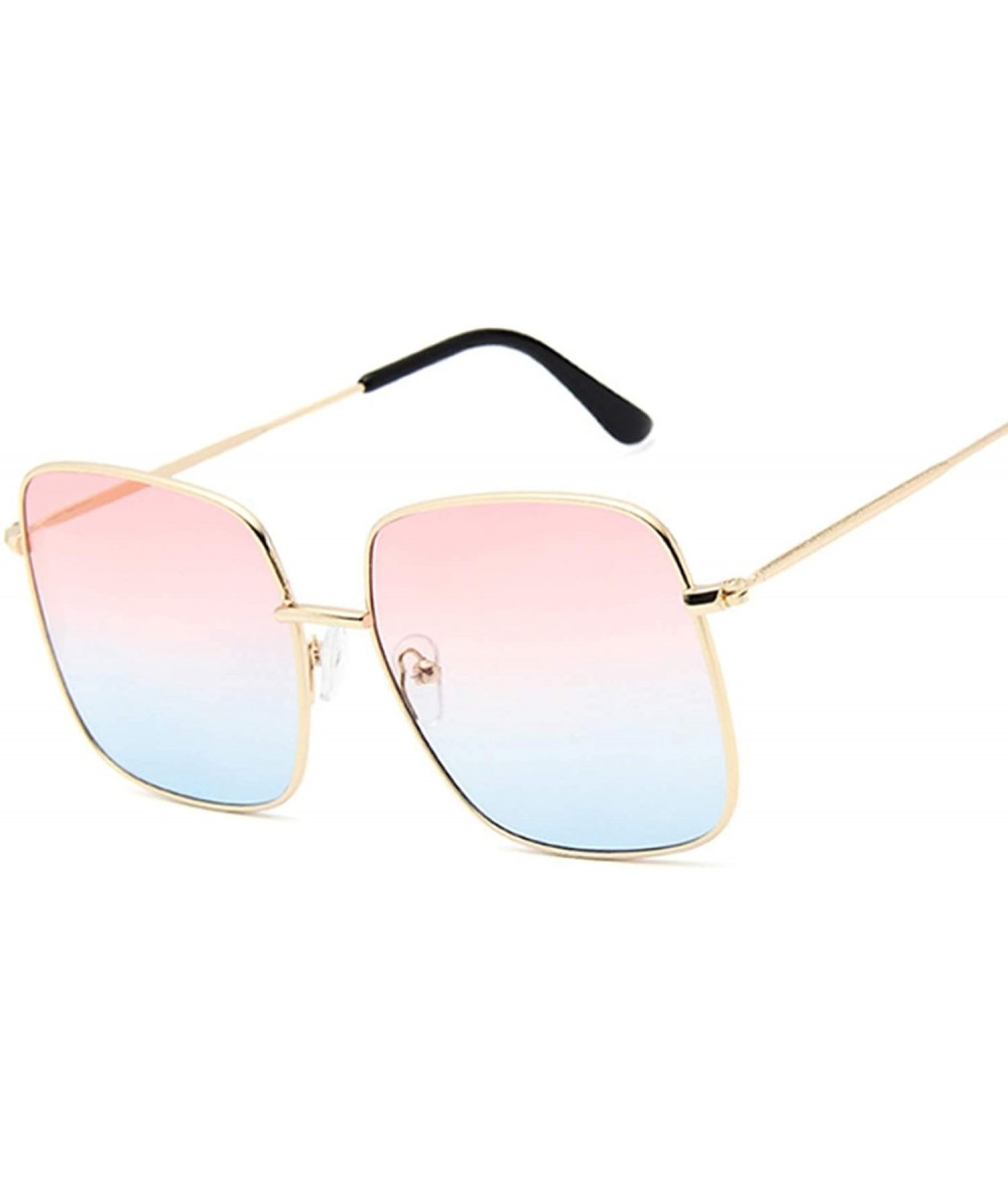 Retro Oversized Sunglasses Shades For Women Pink Unique Designer